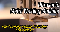 Tecnología de soldadura terminal de metal de la soldadora ultrasónica de metales