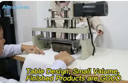 Máquina cortadora de toallas sanitarias de mesa