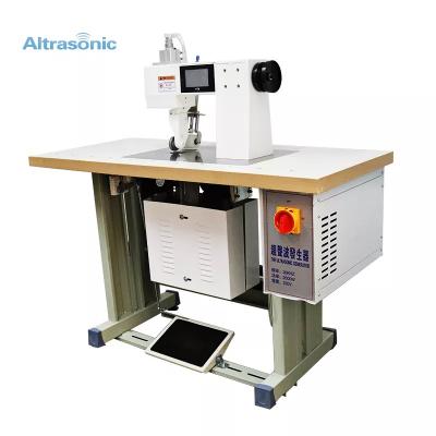  20khz Ultrasonic Lace Sewing Machine Non-woven Fabric Welder Ultrasonic Welding Sewing Equipment 