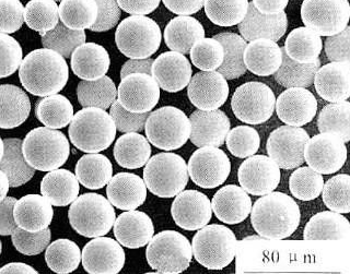 Preparación y desarrollo de polvo de metal por atomización por ultrasonidos